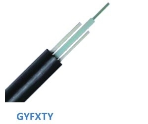 2Cores G652D Central Loose Tube  Outdoor Fiber Optic Cable FRP Strength