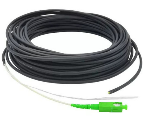 Zwarte LSZH-APC FTTH van schedesc de Dalingskabel 50M 20M Sc UPC van het Flardkoord FTTH