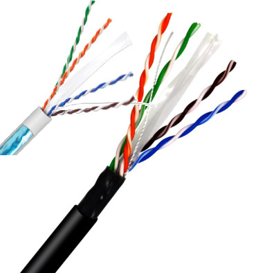 8 Jasje van de de Weerstands het Directe Begrafenis Cat6 1000ft LSZH van de kernenslijtage